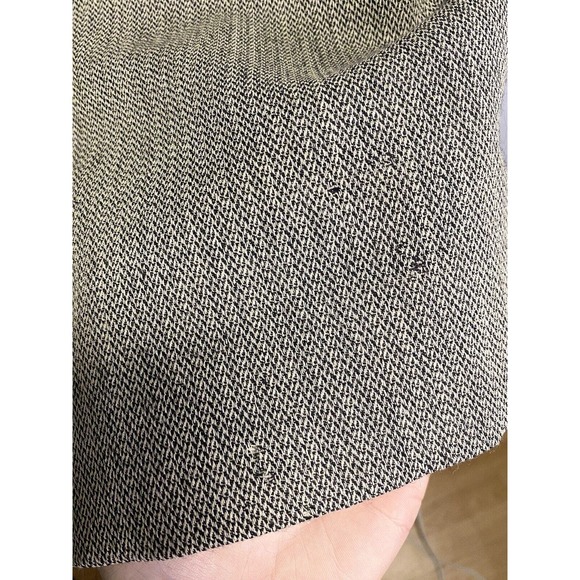Ermenegildo Zegna Mens Soft Herringbone Wool Sport Blazer Jacket Gray Size 54 - Picture 7 of 7